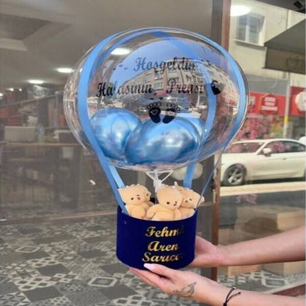 Kız Bebek Balon Kutusu
